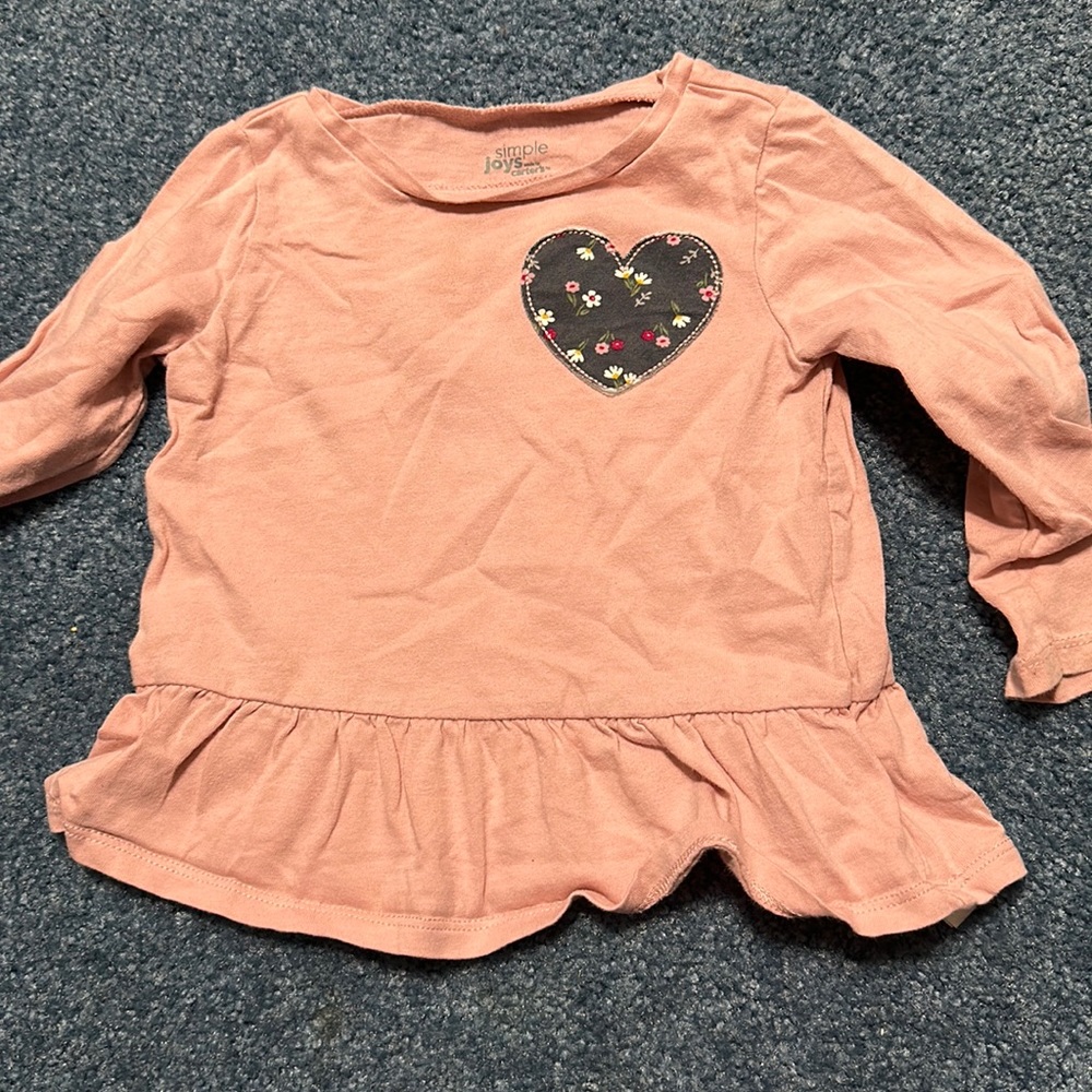 Pink long sleeve shirt